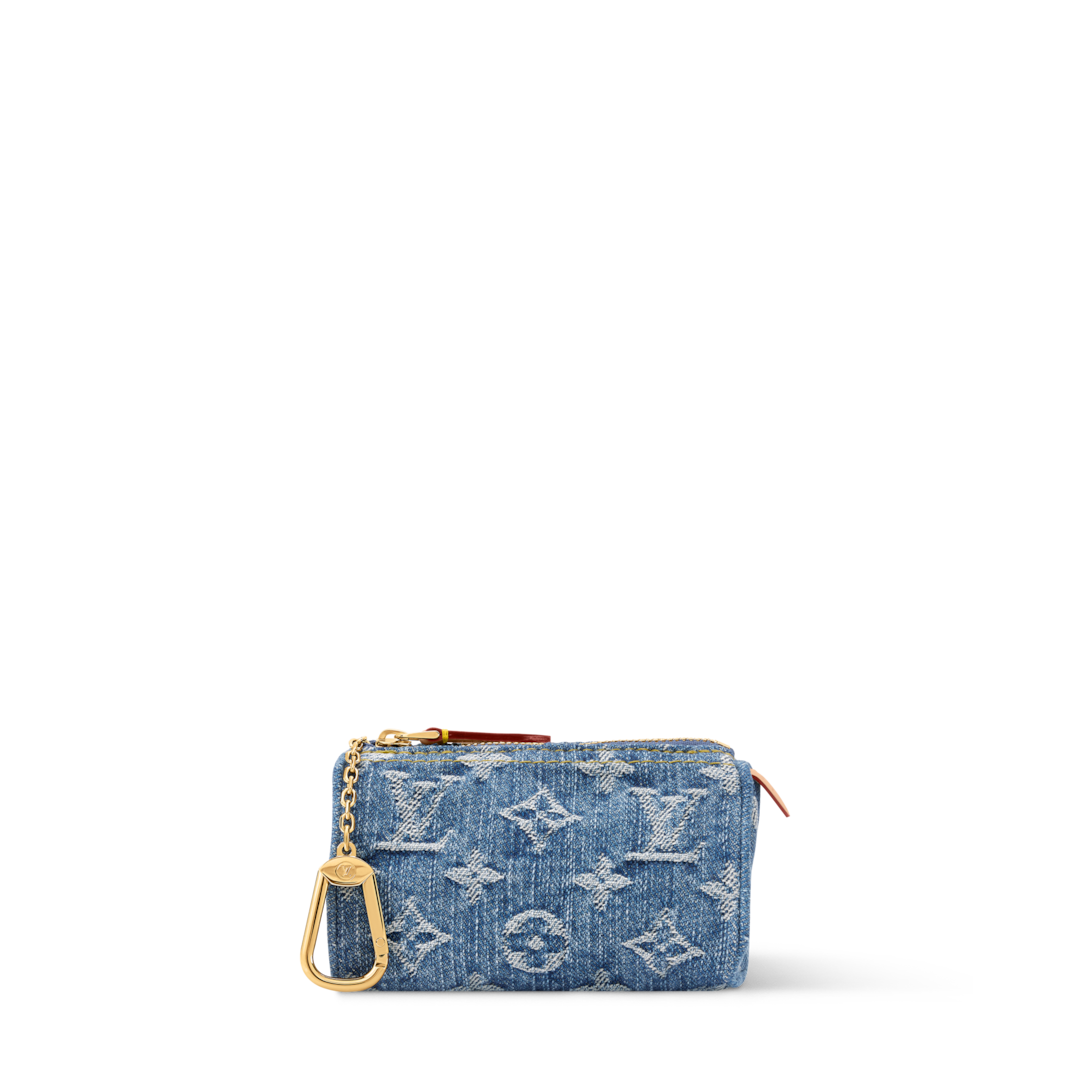 Louis Vuitton デニム ケース Trousse Speedy Monogram Denim - Women - Small Leather Goods